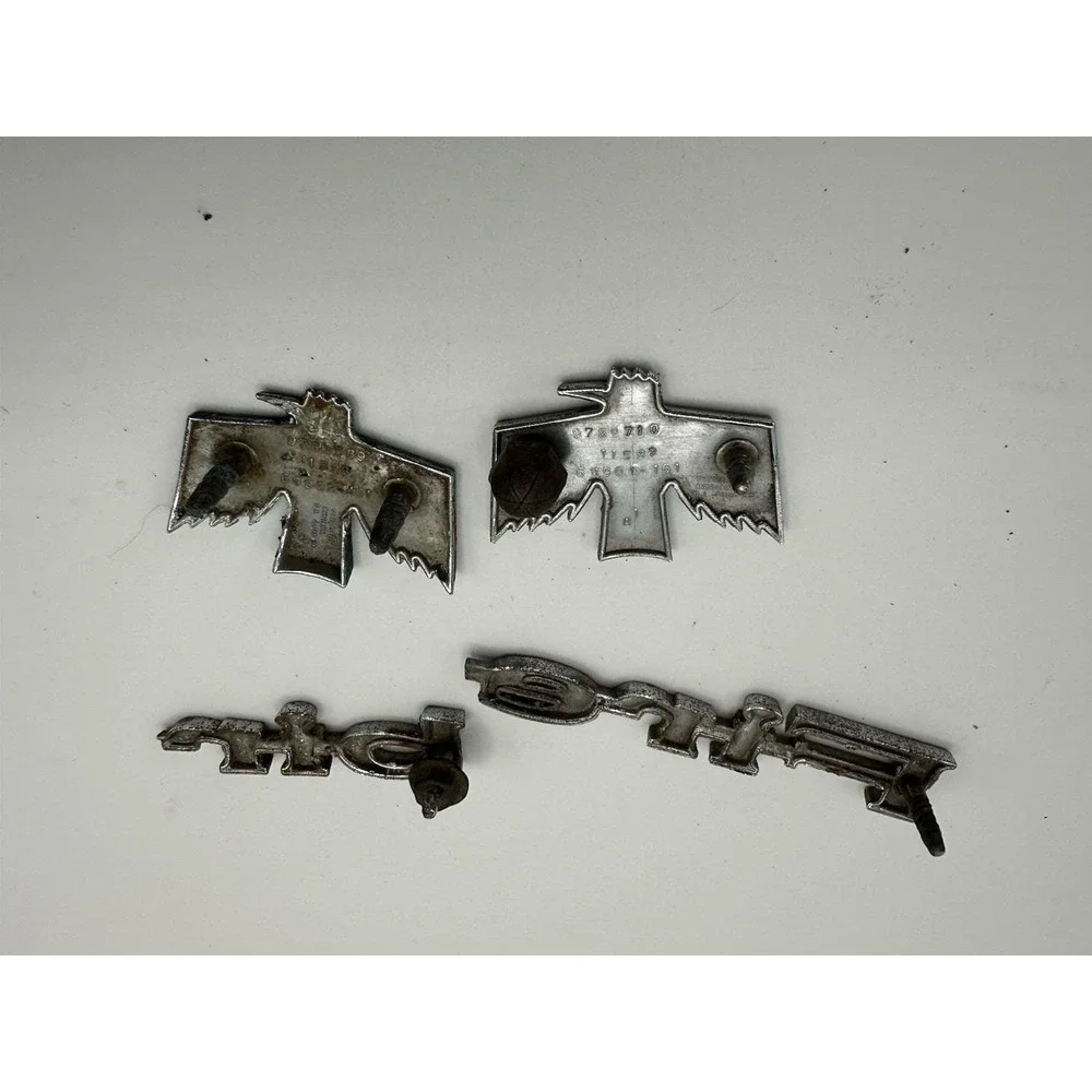 1967-69 Pontiac Firebird Original Metal Emblems Badges? - Picture 5 of 5